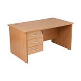 1*2m wooden polished office desks