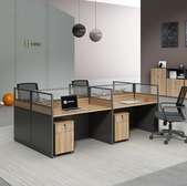 Office Workstation;4-Person Modern Office Workstation
