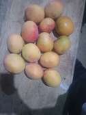 Fresh Ripe Peaches Naturally Sweet Juicy Snack