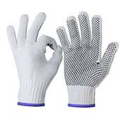 COTTON DOTTED GLOVES