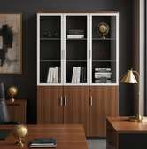 3-Door Advanced Wooden Office Filing Cabinet