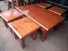 Mahogany coffee table set