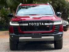 Toyota Land Cruiser 2023 Red 4WD Spacious SUV