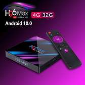 H96MAX TV Android BOX  4GRAM + 32GB STORAGE.