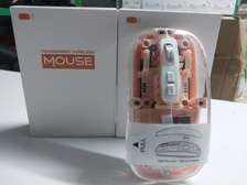 Transparent Wireless and Bluetooth Rechargeable Mouse