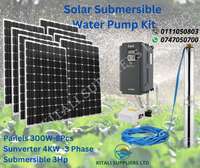 Solar submersible 3Hp water pump Kit
