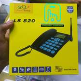 SQ Mobile SQ LS 820 – Fixed Wireless Phone – Black DOUBLESIM