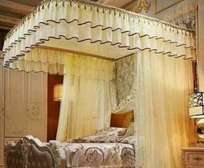 Cream Two Stand Mosquito Nets