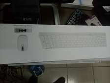 Mini Wireless Mouse & Keyboard (White)