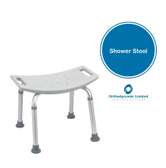 Bathroom Bench With Adjustable Height - shower chair