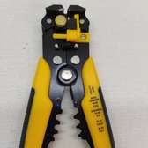 Automatic wire stripper crimping cable yellow