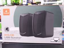 K-06 Kisonli Portable Desktop/Laptop USB Speakers