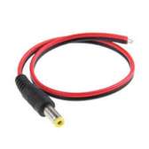 Cable DC 5.5 x 2.1 mm male to open wire