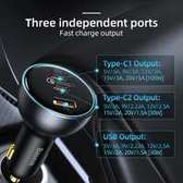BASEUS QUALCOMM QUICK CHARGE 5  MULTI-PORT FAST CAR CHARGER