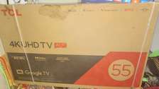TCL 4K 55 INCHES GOOGLE TV