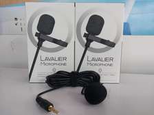 Mini Lavalier Microphone with 3.5mm Mono Jack, Black