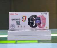 HU09 smartwatch with 3 straps