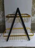 2 layer dining  fruit rack