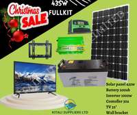 Solarmax  435W Solar Panel Fullkit + 200Ah RITAR Battery
