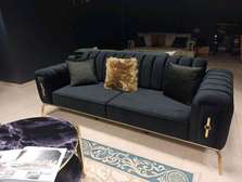 Black three seater sofa set Kenya