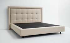 upholstered bed