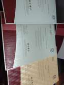 Certificate Printing Services - Nairobi, Kenya