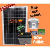 Solarmax Solar Fullkit 50w With Free Rice Cooker