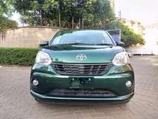 Make Toyota Passo Jungle green 2019 model fully loaded.