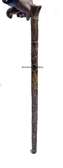 Men's brown number seven walking stick
