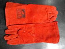 Welding American Safety Red Leather Gloves 16