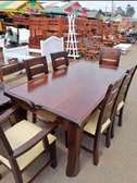Dining Table Sets - 6 Seater Mahogany Wood Sets