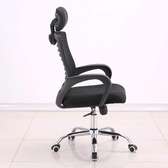 Office chair with a set of wheels