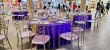 All types of chairs/seats & tables for hire