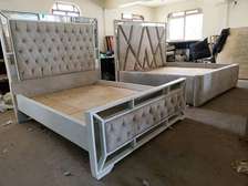 6*6 King sized bed designs /modern bed