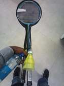 Adult badminton set 2 rackets 2 shuttle corks