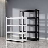Rack : 5-Layer Black Steel Storage Rack