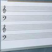 Dry erase Music Whiteboards 4*8ft