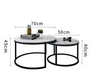 *Pure Marble nesting tables( small size)