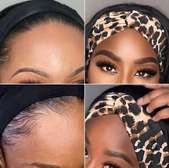 Kinky headband wig