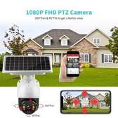 4G GSM Simcard PTZ 360 Degrees Solar Powered CCTV Camera