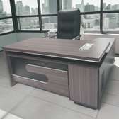 Office Desk; 1800mm Modern Gray Executive Desk