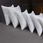 Fibre white Throw Pillows