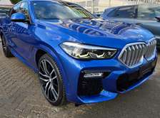 Make BMW X6 Blue colour 2020 model fully loaded.