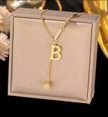 Initial letters necklaces