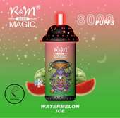 R & M Magic 8000 Puffs Rechargeable Vape – Watermelon Ice