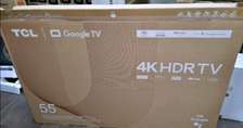 55 TCL smart UHD Google TV