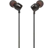 JBL Tune 110 Wired In Ear Headphones - Black