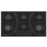 Mika Built-In Gas Hob, 90cm, 6 Gas with WOK, Glass