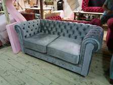 Modern two seater chesterfield sofa set