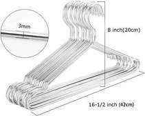 10pcs stainless steel hangers